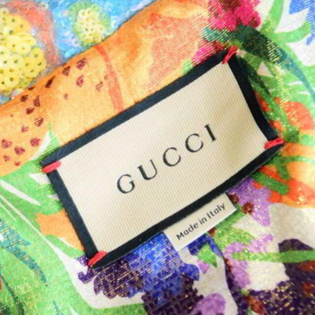 Gucci - GUCCI ケン・スコット スパンコール シルク ジャケットの通販 