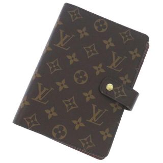 ルイヴィトン(LOUIS VUITTON)のルイヴィトン 手帳カバー モノグラム アジェンダMM R20105 LOUIS VUITTON スケジュール帳 ブラウン(その他)