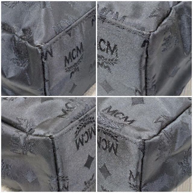 MCM - MCM エムシーエム トートバッグ ナイロンバッグ 総柄 モノグラム