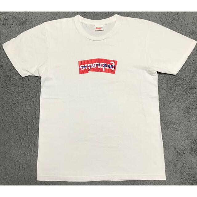 Supreme コムデギャルソン　ミラーロゴTシャツ