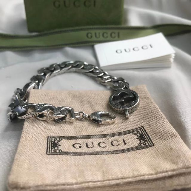 GUCCI ブレスレット シルバー アクセサリー レアです。 | paymentsway.co