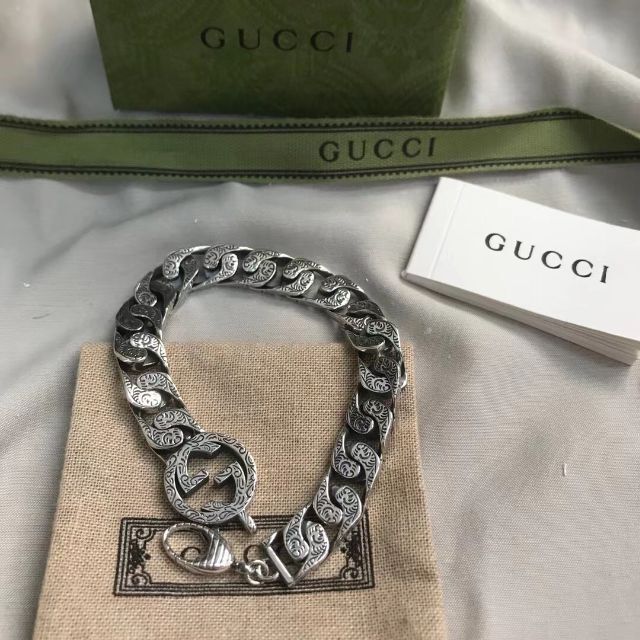 GUCCI ブレスレット シルバー アクセサリー レアです。 | paymentsway.co