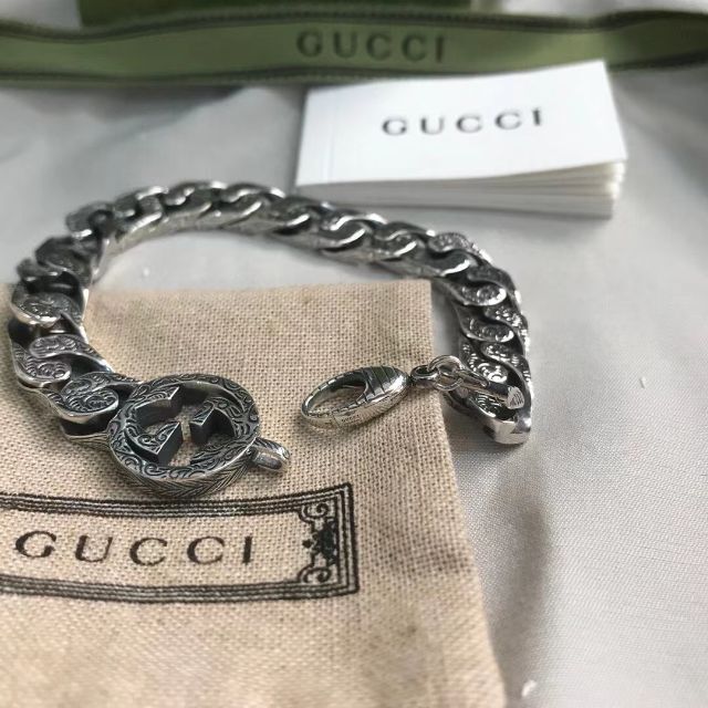 GUCCI ブレスレット シルバー アクセサリー レアです。 | paymentsway.co