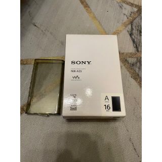 ソニー(SONY)の保護ケース付　SONY  ウォークマン Aシリーズ NW-A55(B)(ポータブルプレーヤー)