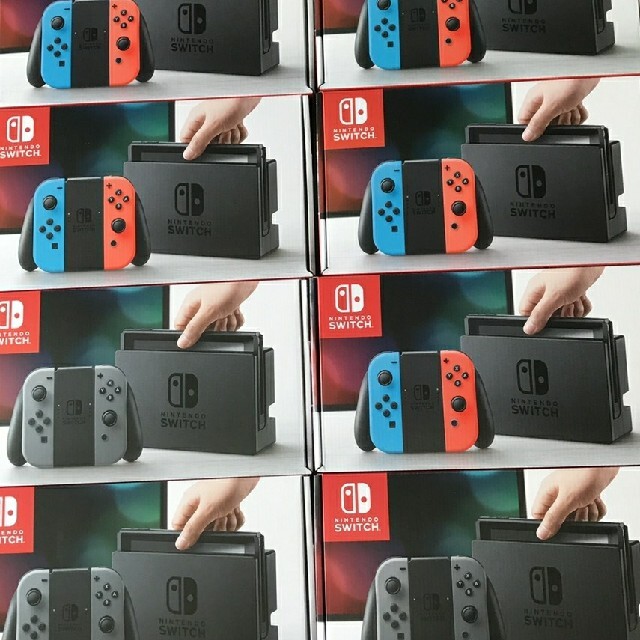 【新品未使用】ニンテンドースイッチ本体ネオン10台セット