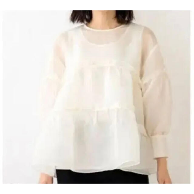 sono ブラウス リップルギャザーフレアブラウス | eloit.com