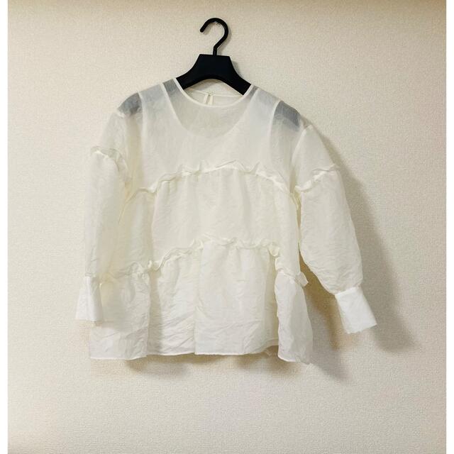 sono ブラウス リップルギャザーフレアブラウス | eloit.com