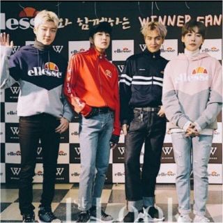 エレッセ(ellesse)のWINNER エレッセ ellesse トレーナー パーカー  ジヌ着用(パーカー)