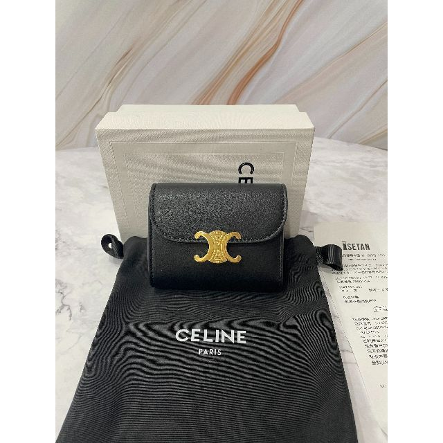 したので】 celine - お勧め!⇒セリーヌ 三つ折り財布 コインケース