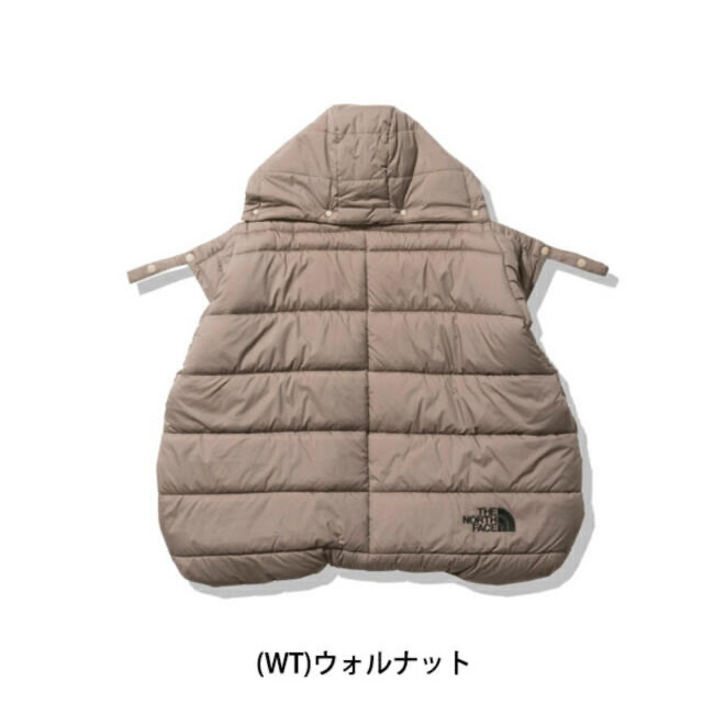 THE NORTH FACE(ザノースフェイス)の22新作ノースフェイス THE NORTH FACEベビーシェルブランケットWT キッズ/ベビー/マタニティの外出/移動用品(抱っこひも/おんぶひも)の商品写真