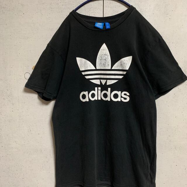 adidas(アディダス)のアディダス/ビッグトレフォイルロゴ　Tシャツ　メンズMサイズ メンズのトップス(Tシャツ/カットソー(半袖/袖なし))の商品写真