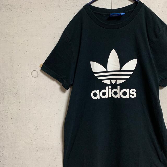 adidas(アディダス)のアディダス/ビッグトレフォイル　ラバープリント　メンズMサイズ メンズのトップス(Tシャツ/カットソー(半袖/袖なし))の商品写真