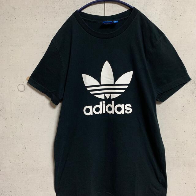 adidas(アディダス)のアディダス/ビッグトレフォイル　ラバープリント　メンズMサイズ メンズのトップス(Tシャツ/カットソー(半袖/袖なし))の商品写真