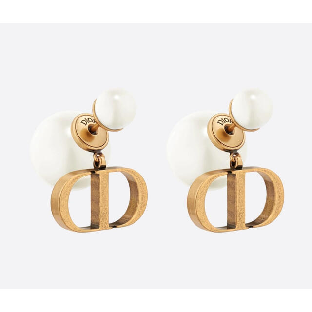 楽天最安値に挑戦】 Dior - DIOR TRIBALES レジンパールピアス ピアス