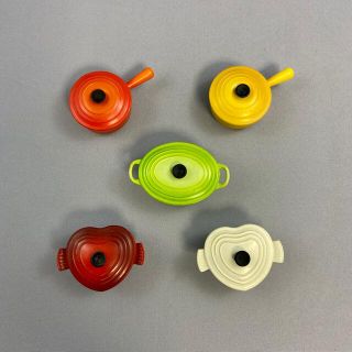 ルクルーゼ(LE CREUSET)のル・クルーゼ マグネット 5個セット(収納/キッチン雑貨)