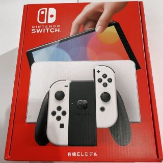 ニンテンドースイッチ(Nintendo Switch)の新品未使用 任天堂スイッチ 有機ELモデル ホワイト Switch 本体(家庭用ゲーム機本体)