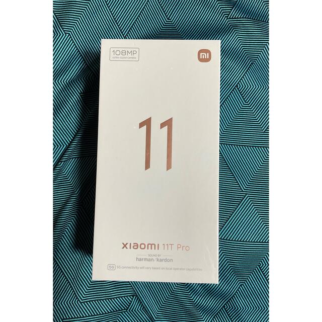 xiaomiXiaomi 11T Pro  8GB + 128GB 新品未開封