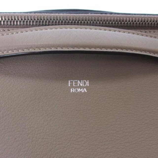 FENDI(フェンディ)のフェンディ バイザウェイ ハンドバッグ ショルダー カーフレザー グレージュ レディースのバッグ(ハンドバッグ)の商品写真