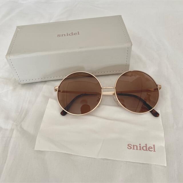 SNIDEL(スナイデル)のsnidel サングラス レディースのファッション小物(サングラス/メガネ)の商品写真