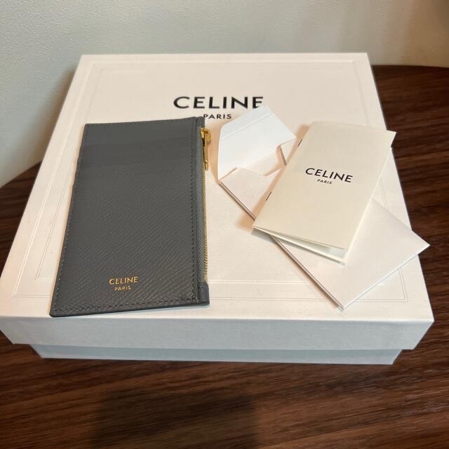 CELINE セリーヌ ジップカードホルダー 新着商品 www.gold-and-wood.com