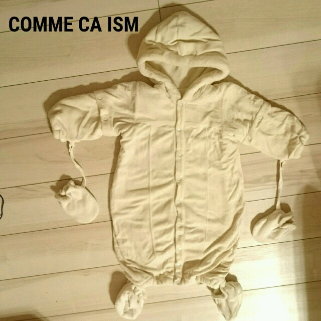 COMME CA ISM(コムサイズム)のお値下げ【美品】防寒着♡COMME CA ISM キッズ/ベビー/マタニティのベビー服(~85cm)(カバーオール)の商品写真