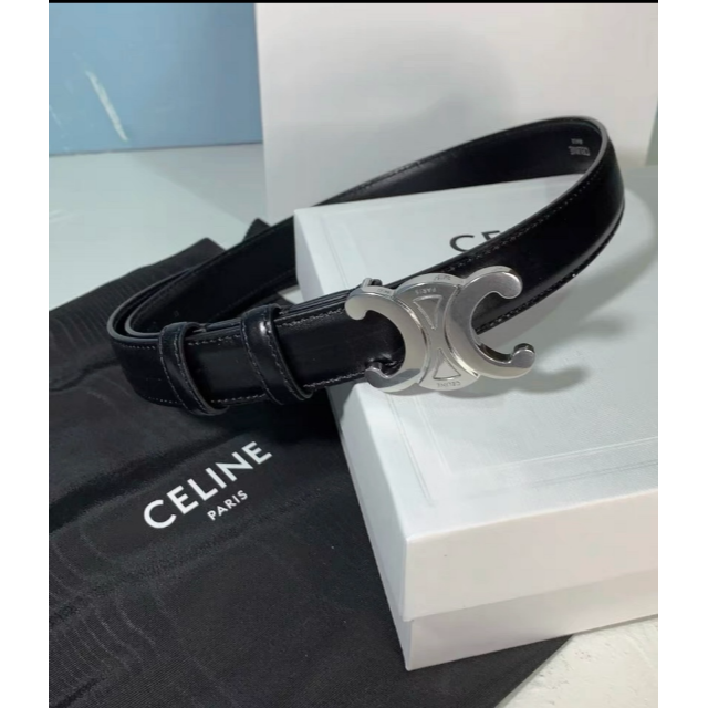 中古・古着通販】CELINE (セリーヌ) トリオンフベルト サイズ:80