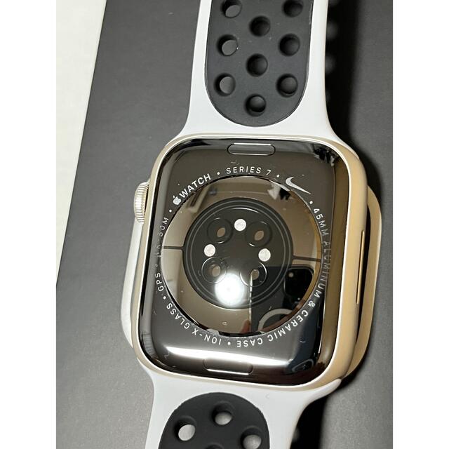 Apple Watch(アップルウォッチ)のおまけ付き Apple Watch Nike Series 7 GPS 45mm メンズの時計(腕時計(デジタル))の商品写真