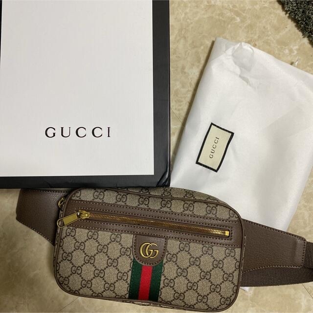 Gucci(グッチ)の【美品】GUCCI オフィディア GG ベルトバッグ  メンズのバッグ(ボディーバッグ)の商品写真