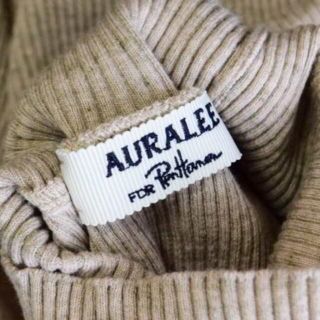 AURALEE for Ron Herman ギザ リブ ハイネック ニット