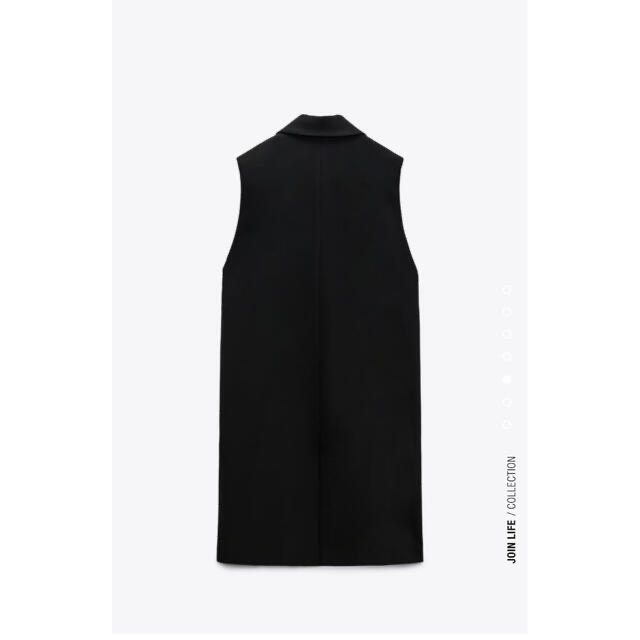 ZARA - ZARA ロングジレ ベスト ジレ 最終値下げ 新品未使用の ZARA - ZARA ロングジレ ベスト ジレ 最終値下げ 新品未使用の