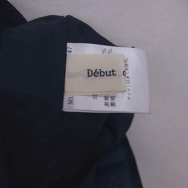Debut de Fiore(デビュードフィオレ)のデビュー ド フィオレ フレア スカート ロング 薄手 38 ネイビー 紺 レディースのスカート(ロングスカート)の商品写真