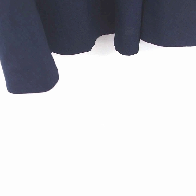Debut de Fiore(デビュードフィオレ)のデビュー ド フィオレ フレア スカート ロング 薄手 38 ネイビー 紺 レディースのスカート(ロングスカート)の商品写真