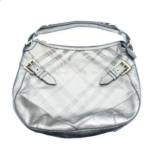 バーバリー(BURBERRY)のBURBERRY METAL CHECK ONE SHOULDER BAG(ショルダーバッグ)