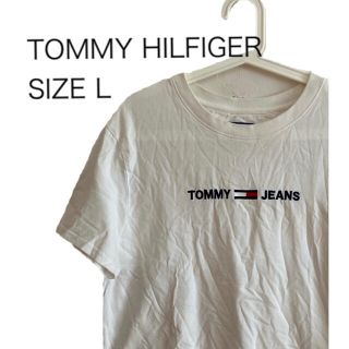 トミー(TOMMY)のTOMMY HILFIGER トミーヒルフィガー Tシャツ 刺繍 サイズL(Tシャツ(半袖/袖なし))