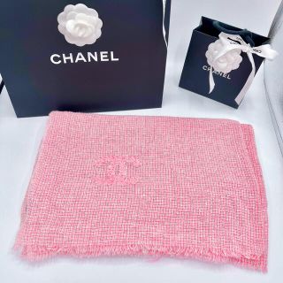 美品　素敵　CHANEL マフラー　ビーズ