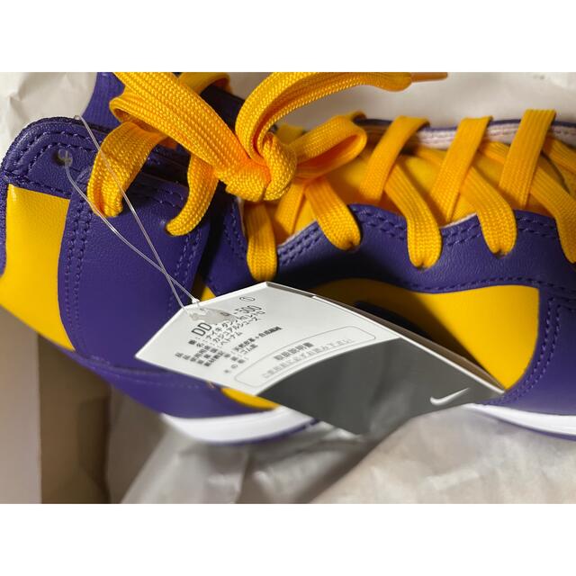 NIKE(ナイキ)のNike Dunk High Retro Lakers 29cm 新品未使用 メンズの靴/シューズ(スニーカー)の商品写真