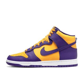 ナイキ(NIKE)のNike Dunk High Retro Lakers 29cm 新品未使用(スニーカー)