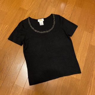 タルボット(TALBOTS)の【タルボット】シルク Tシャツ(カットソー(半袖/袖なし))