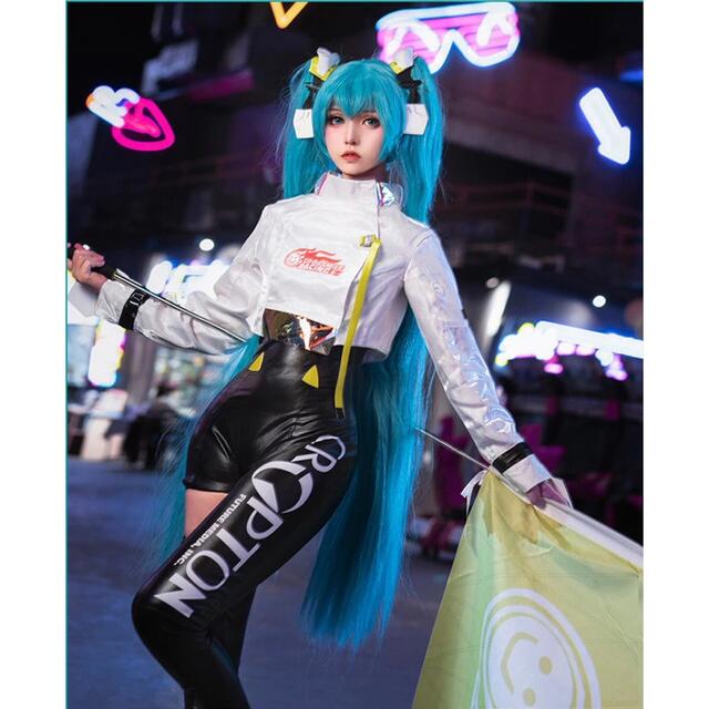 初音ミク GTプロジェクト GSR レーシングミク 2022Ver コスプレ