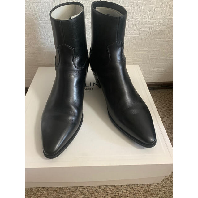 19ss CELINE JACNO ブーツ セリーヌ バックジップブーツ 42