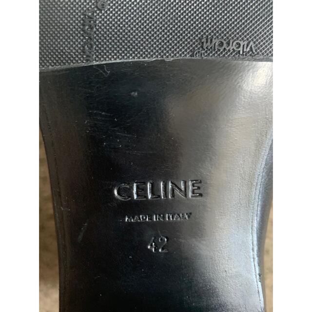 19ss CELINE JACNO ブーツ セリーヌ バックジップブーツ 42