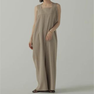 louren ローレン back tie over jumpsuit(オールインワン)