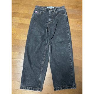 ポラール(POLAR)のPOLAR SKATE CO BIGBOY JEANS ウォッシュブラック S(デニム/ジーンズ)