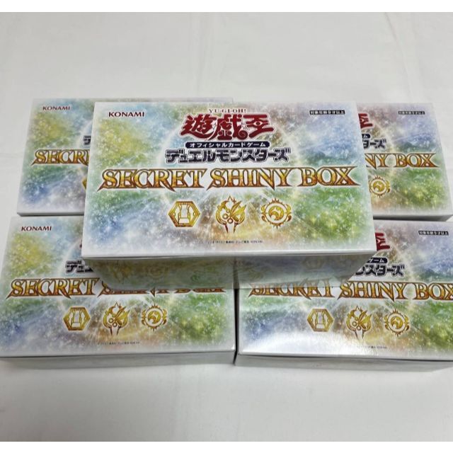 【新品】遊戯王 secret shiny box 5box