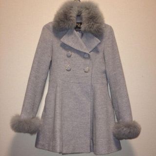 セシルマクビー(CECIL McBEE)の女の子らしさUP☆ファー付きコート(ピーコート)