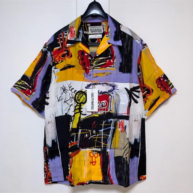 【WACKOMARIA】BASQUIAT SHIRT／新品タグ付／送料込かんたんラクマパック商品状態