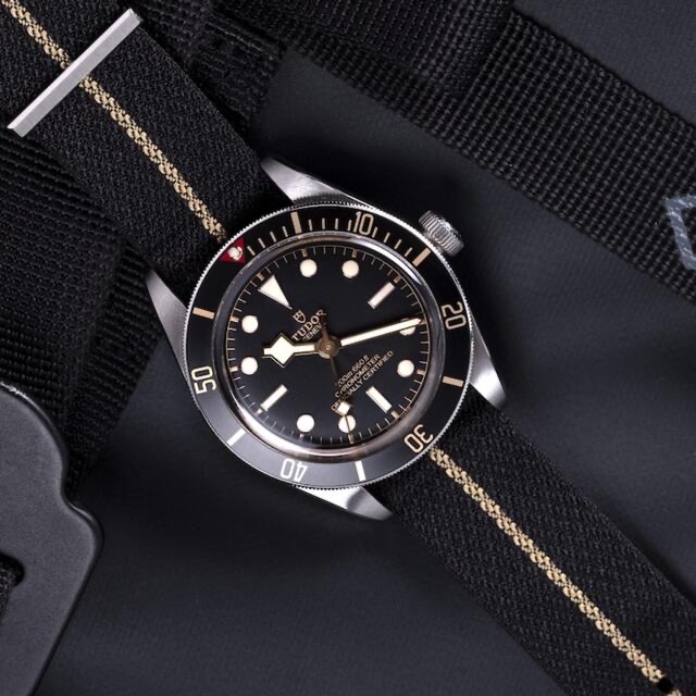 TUDOR チューダー チュードル ファブリックベルト 純正 22mm