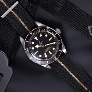 チュードル(Tudor)のTudor 純正　ファブリックストラップ　ファブリックベルト　NATO ベルト(腕時計(アナログ))