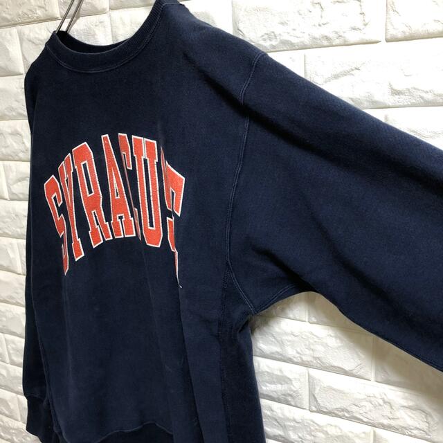 即納/大容量 US古着 チャンピオン リバースウィーブ スウェット 刺繍