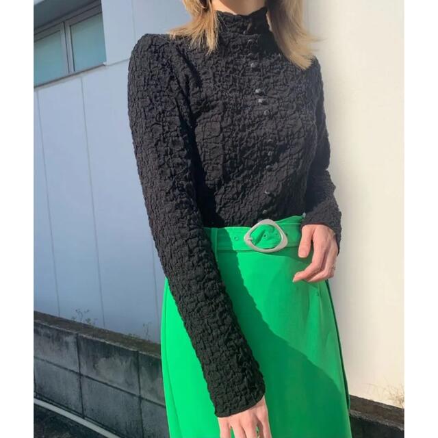 Ameri VINTAGE(アメリヴィンテージ)のAmeri  新品★ 3WAY BUMPY KNIT TOP ★ レディースのトップス(カットソー(長袖/七分))の商品写真